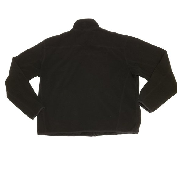 Timberland Fleece Jacket Full Zip Black Men's XXL - Picture 2 of 14